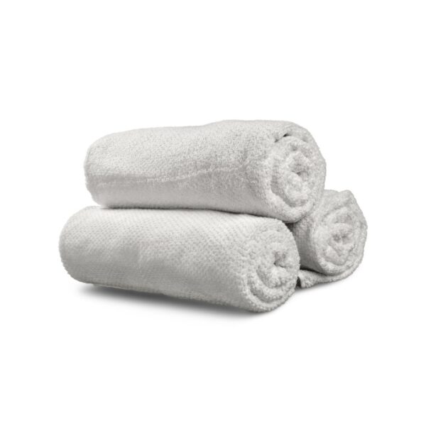 Extra White, Ultra Soft Best Branded Quality Towel. Ring Spun with Dobby Border. (Box Packed - Shrinkage controlled - Long lasting - Double Stitched)