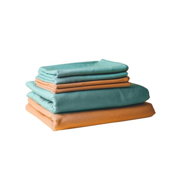 TC-300 Stripe Fitted Sheet. 60% Cotton 40% Polyester.